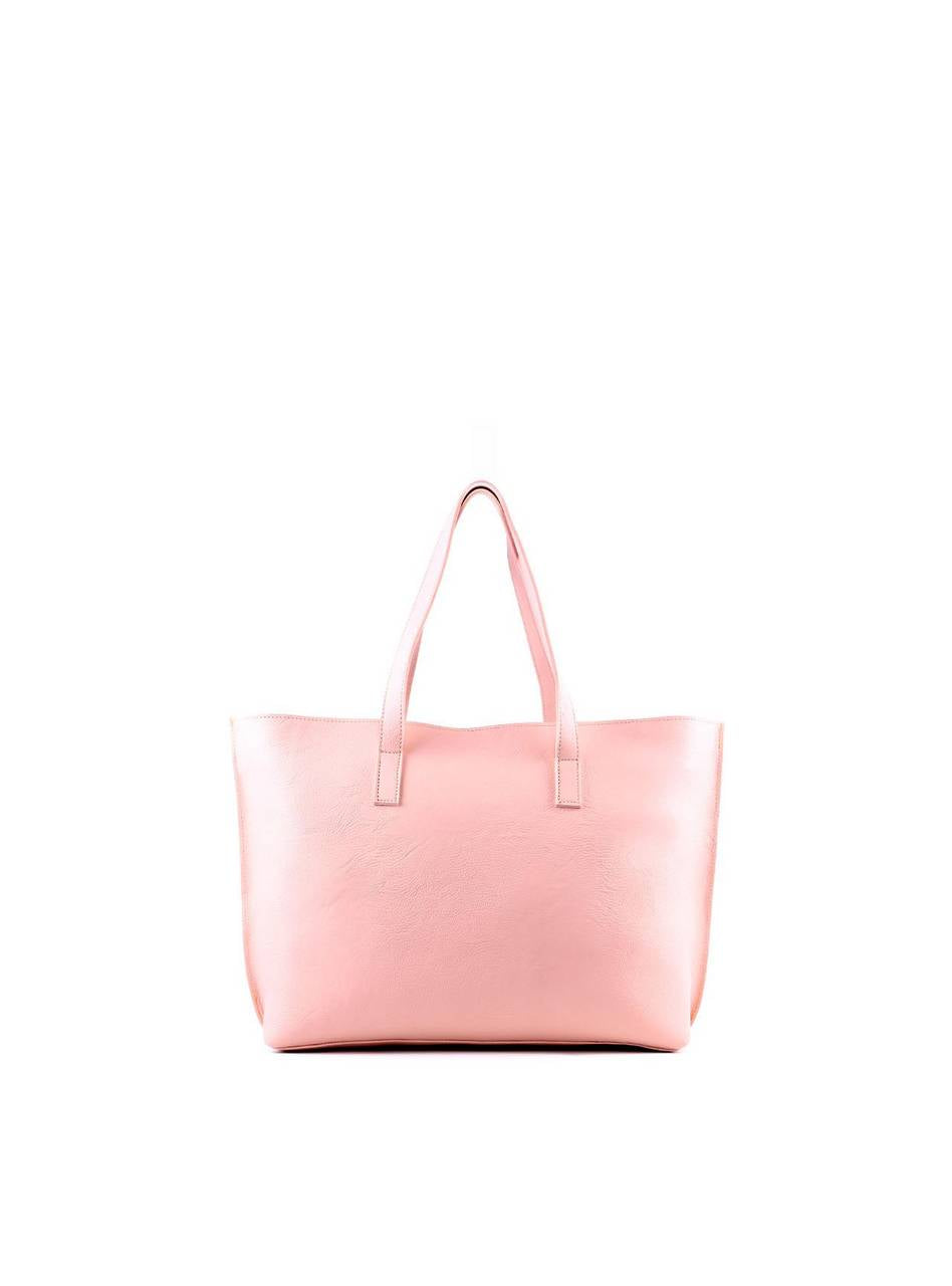 Bolsa Shopper com Barbicacho e Esferas - Nude BSI-6369 - NU