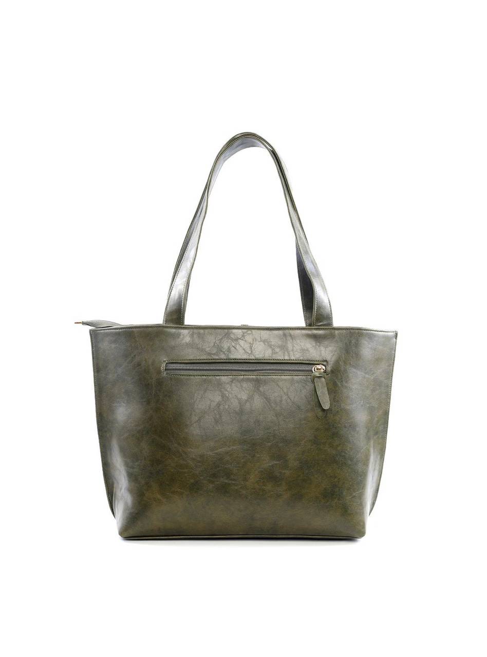 Bolsa Shopper com Detalhe de Argola - Verde BSI-6162 - VD