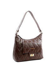 Bolsa Hobo com Costura Aparente - Cacau BSI-6445 - CA