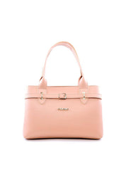 Bolsa Tote com Alça de Mão e Detalhe de Cinto - Nude BSI-6055 - NU