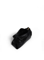 Bolsa Hobo Alça de Ombro Costura Central - Preta BSI-5969 - PR