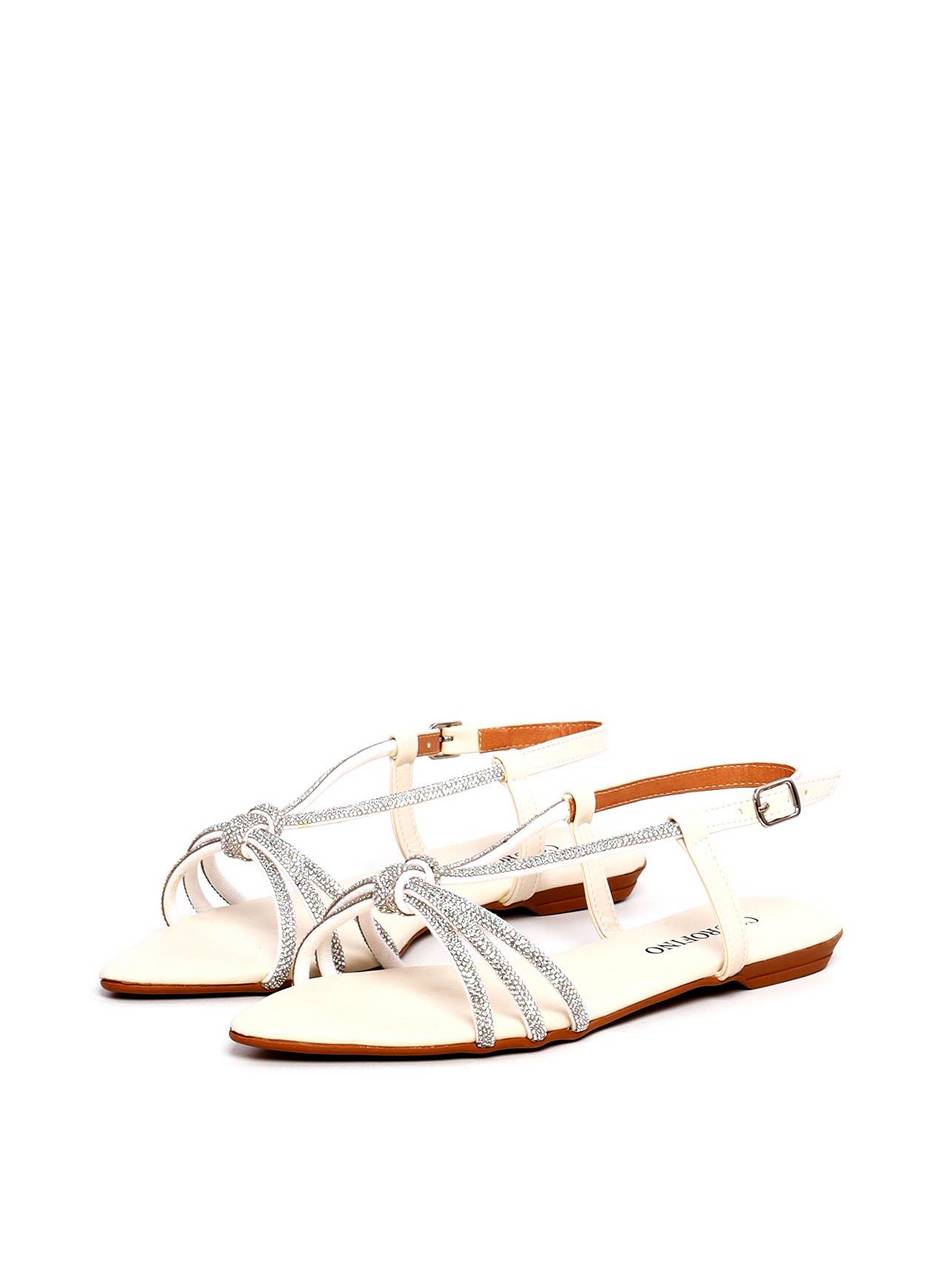 Rasteira Bico Fino com Tira de Strass - Fenno SDI-11937 - FE