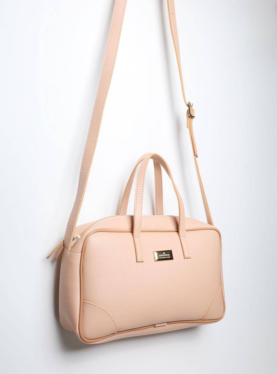 Bolsa Bag Média Transversal Nude BSI-5829 - NU