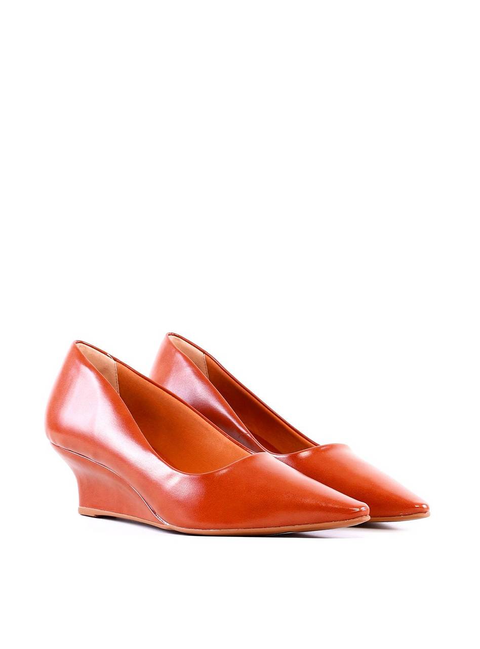 Scarpin Liso com Salto Anabela - Castor SD-12013 - CS