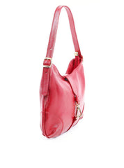 Bolsa Hobo de Mão com Mosquetão - Vermelha BSI-6113 - VE