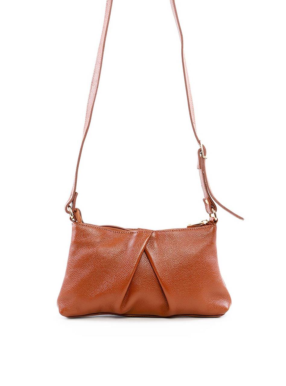 Bolsa Transversal Retangular Detalhe Drapeado - Castor BSI-6281 - CS