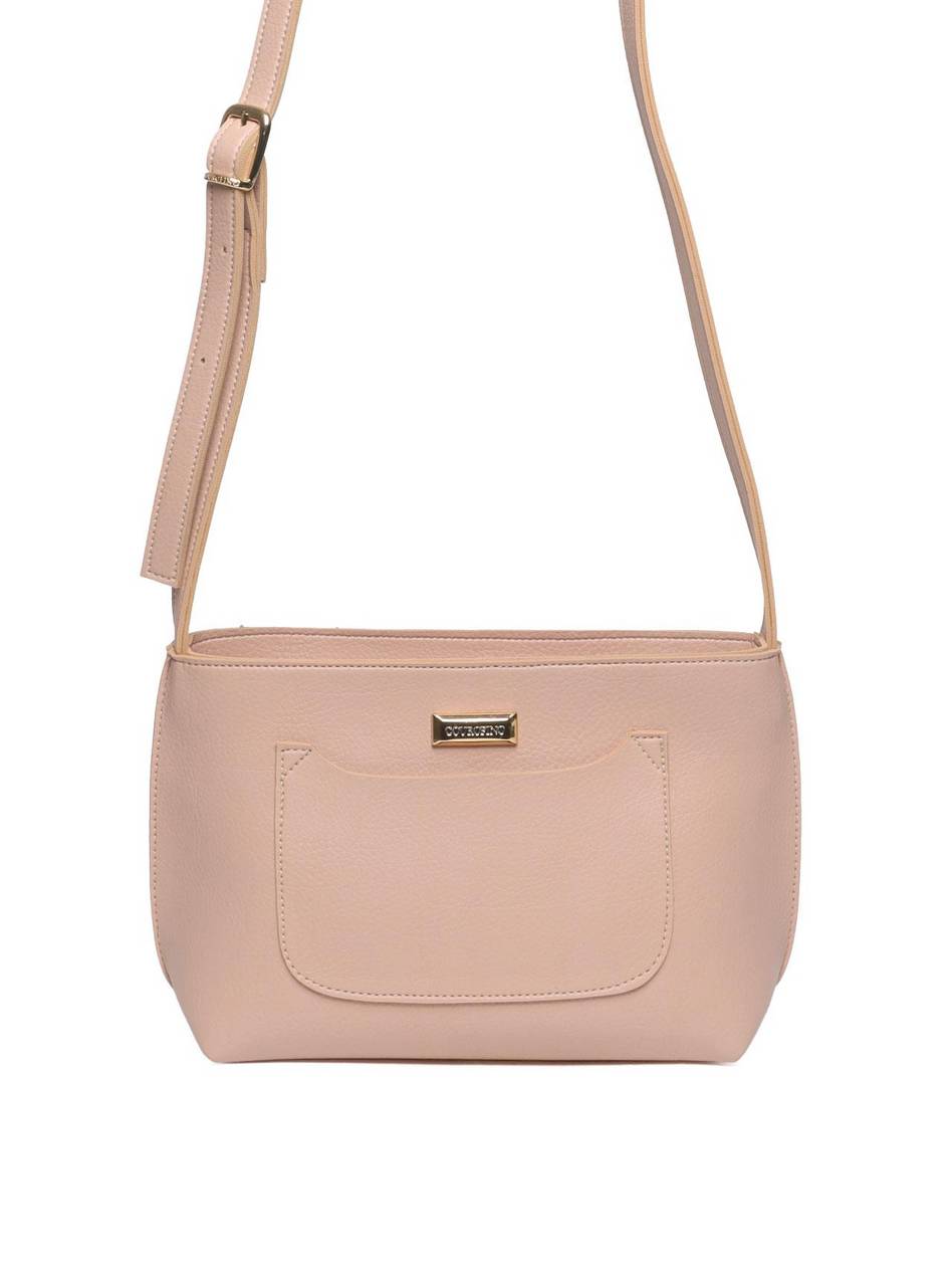 Bolsa Baguette Bolso Pequena Nude BSI-5553 - NU