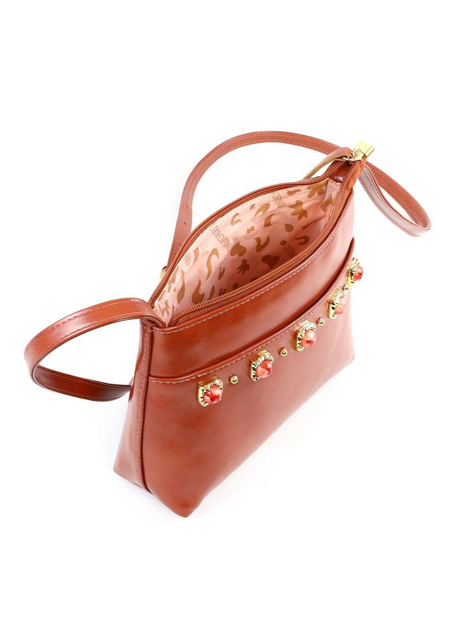 Bolsa Tote Transversal com Pedraria - Castor BSI-6362 - CS