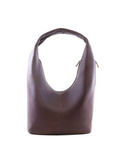 Bolsa Hobo Grande com Bolso Lateral - Cacau BSI-6401 - CA