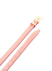 Cinto Feminino com Fivela Larga e Placa no Passador - Nude CTI-1004 - NU