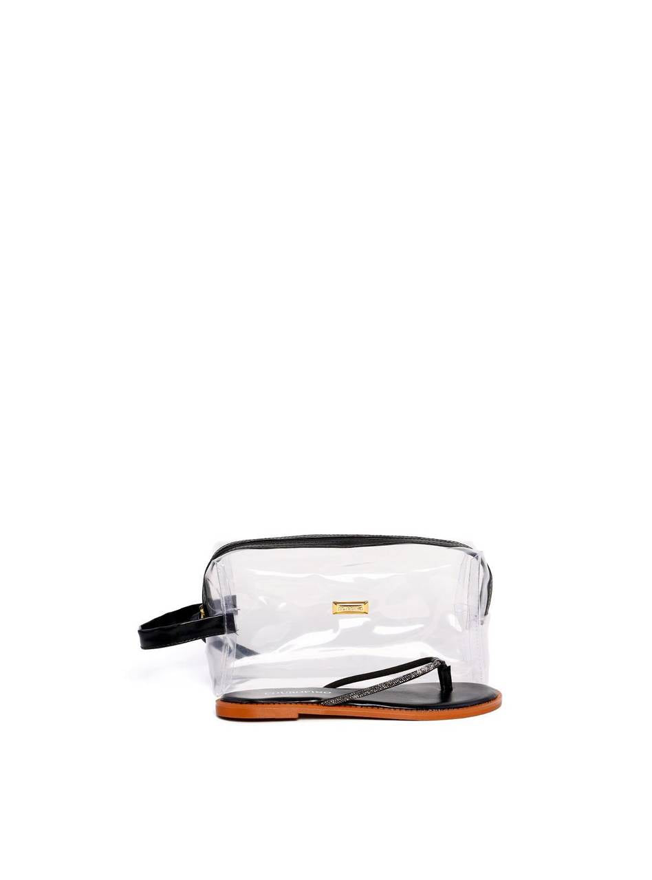 Kit Rasteira e Necessaire - Preta SDI-11936 - PR