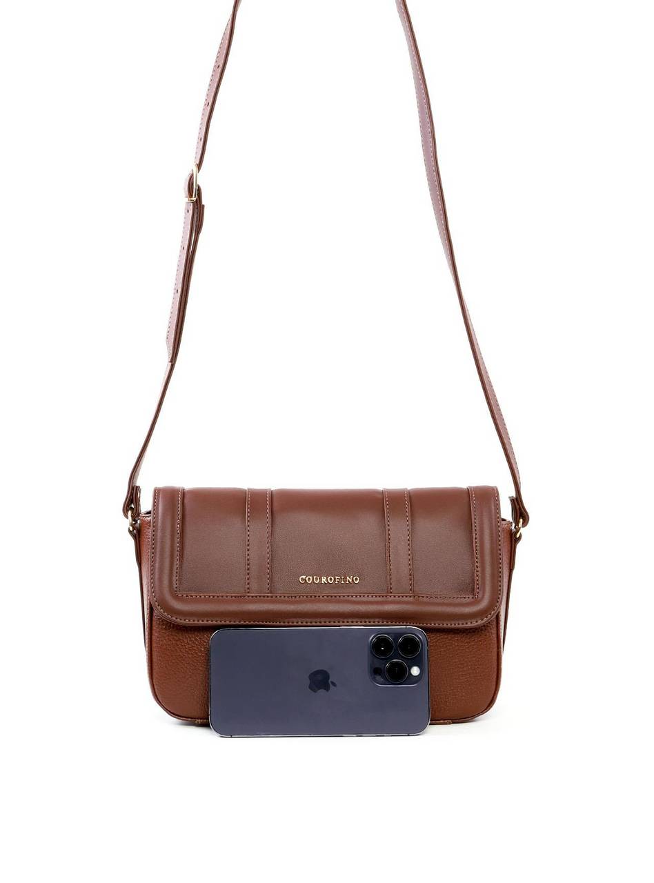 Bolsa Satchel Média com Detalhe de Recortes BSI-6490 - CA