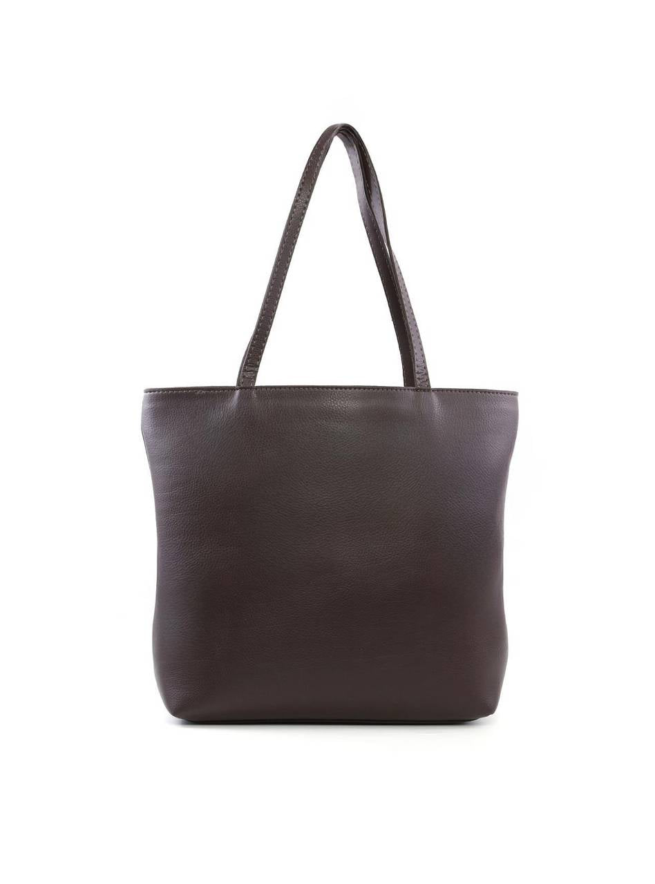 Bolsa Shopper com Detalhe de Costura - Cacau BSI-6412 - CA