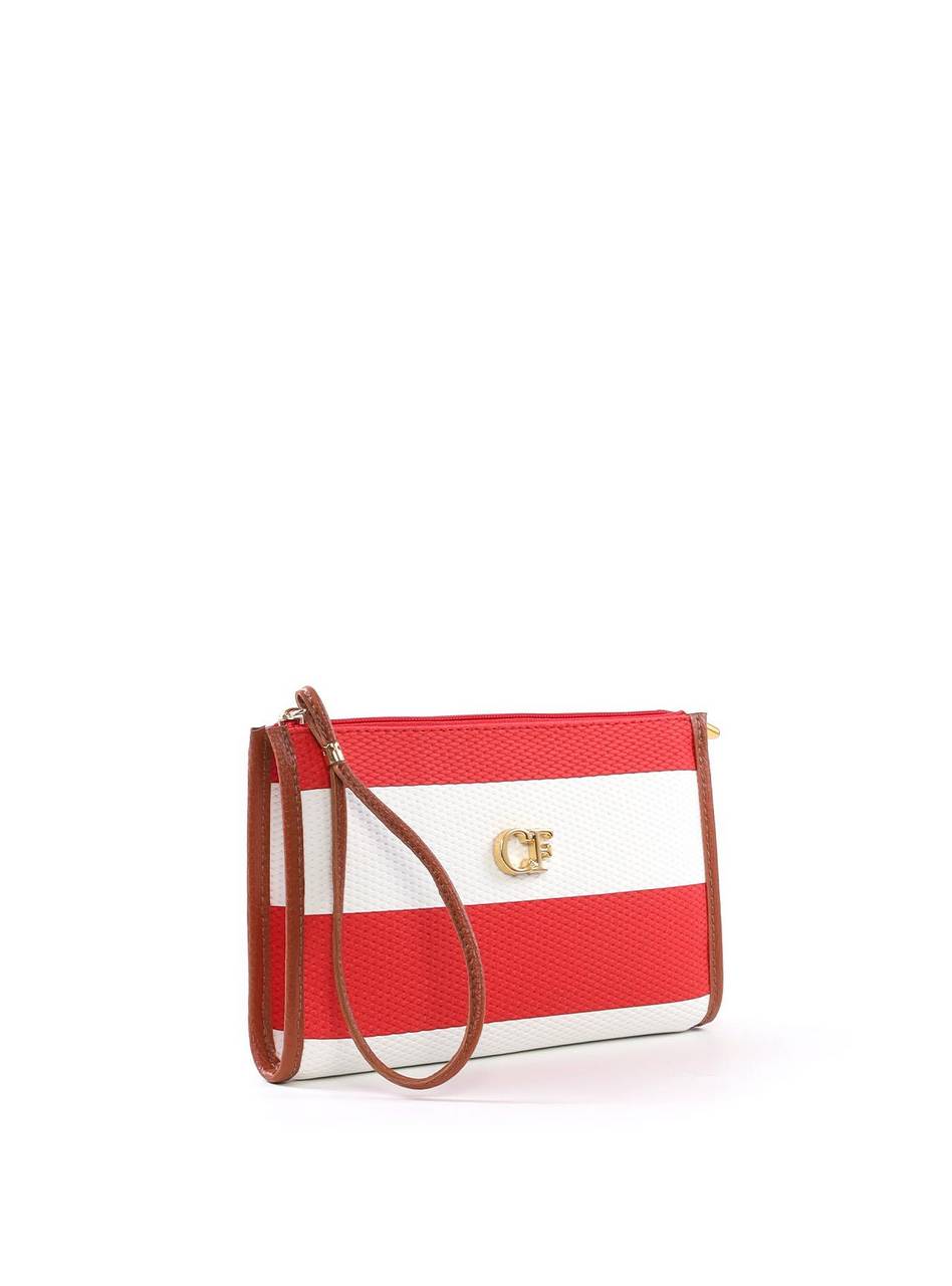 Necessaire Quadrada com Listras NSI-176 - B&V