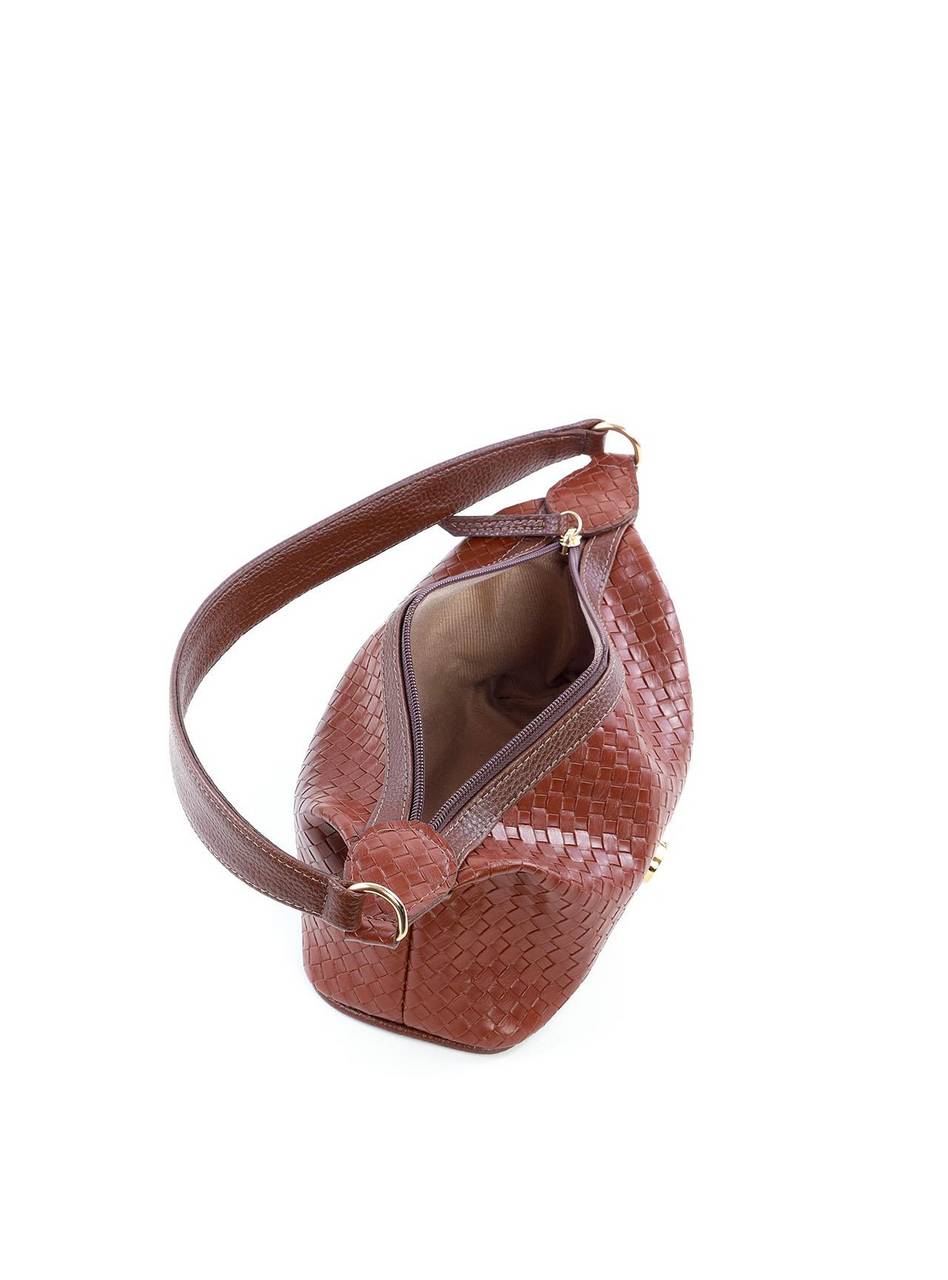 Bolsa Hobo Tressê Estilo Frasqueira - Cacau BSI-6185 - CA