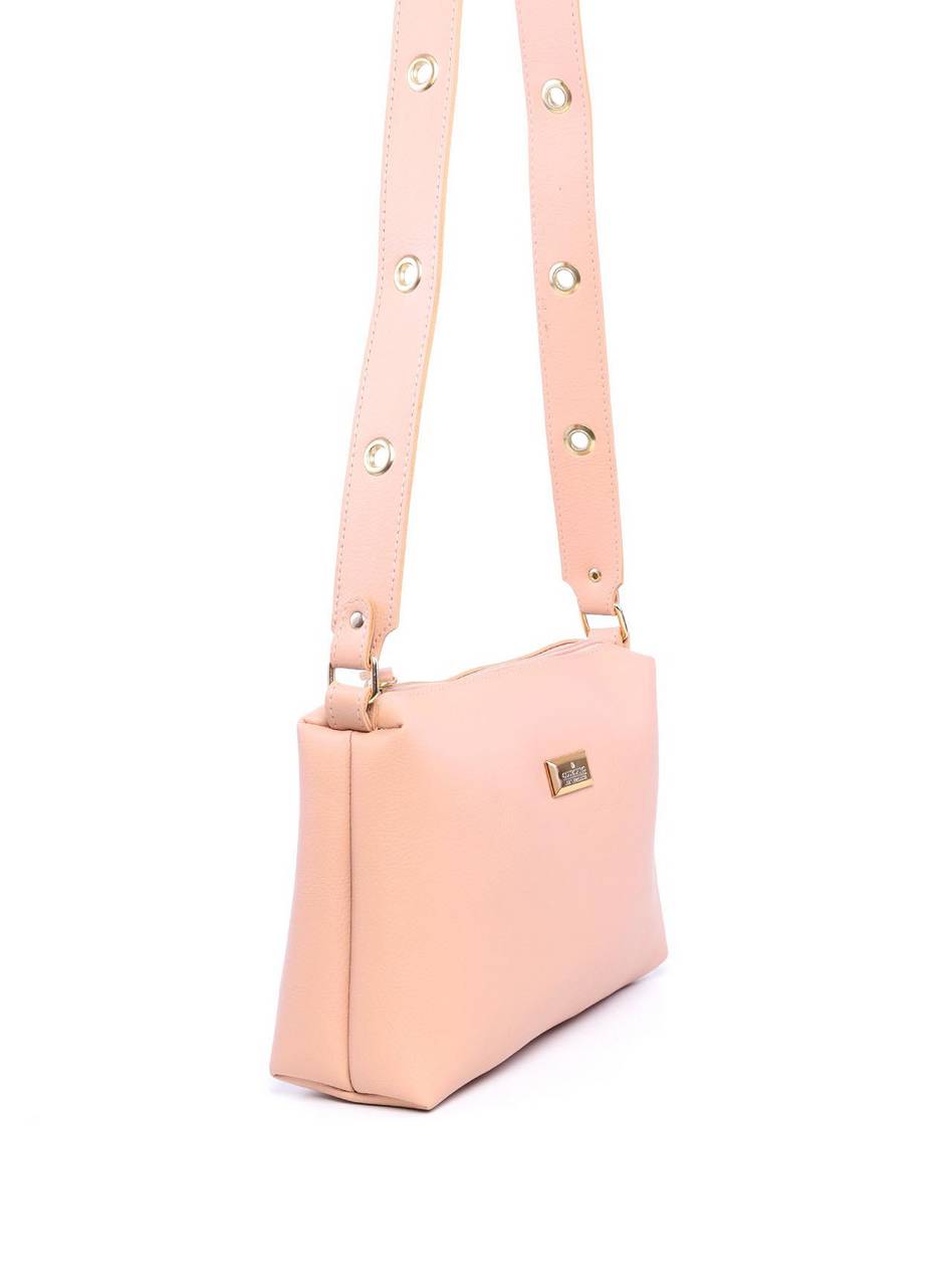 Bolsa Bag Transversal Lisa Nude BSI-5772 - NU
