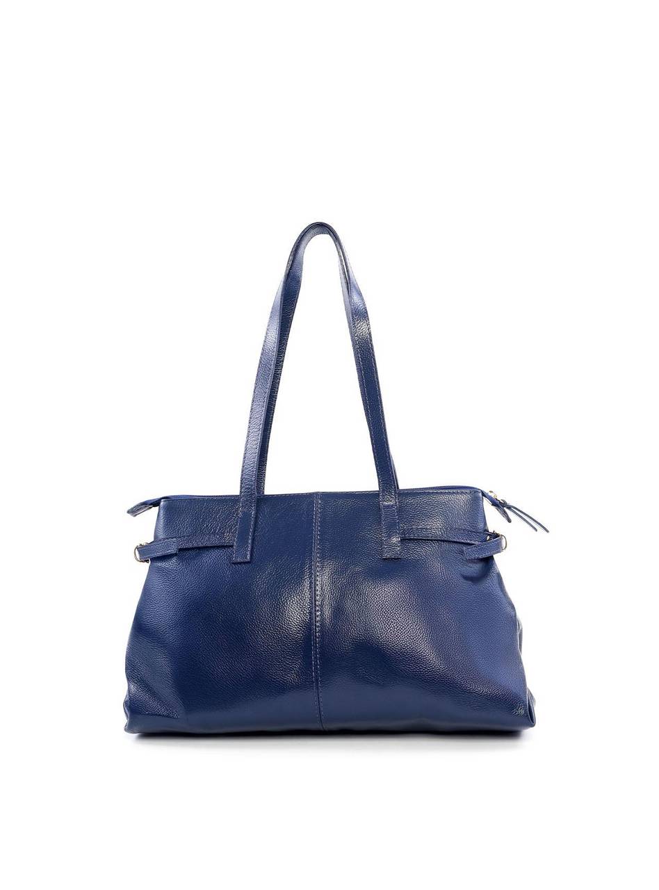 Bolsa Tote com Detalhe de Cinto - Azul  BSI-6165 - AZ