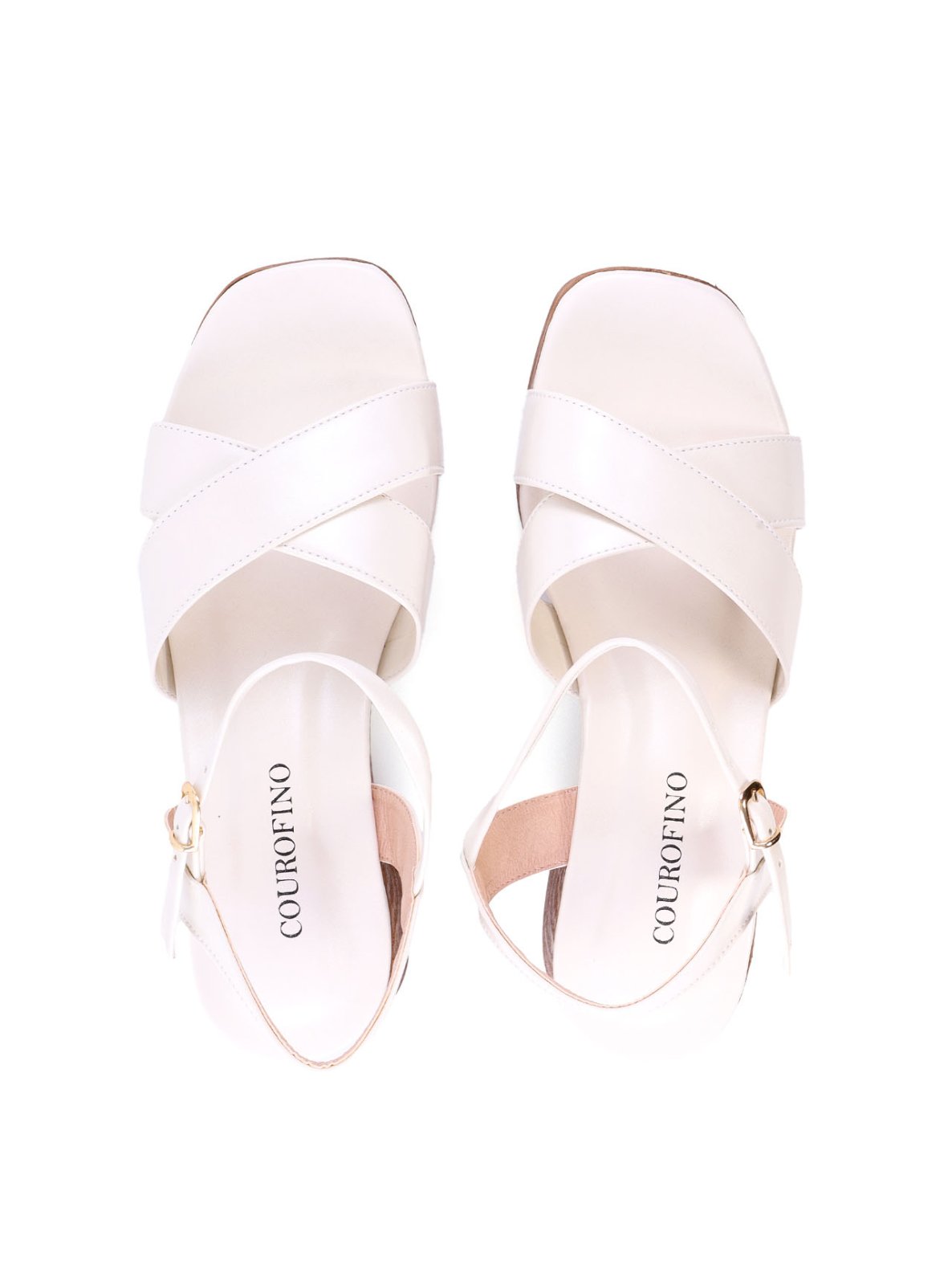 Sandália Meia Pata Clog com Tiras Cruzadas SDI-12221 - FE