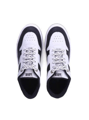 Tênis Feminino Casual com Cadarço Estampado - Preto SP - 12109 - PR