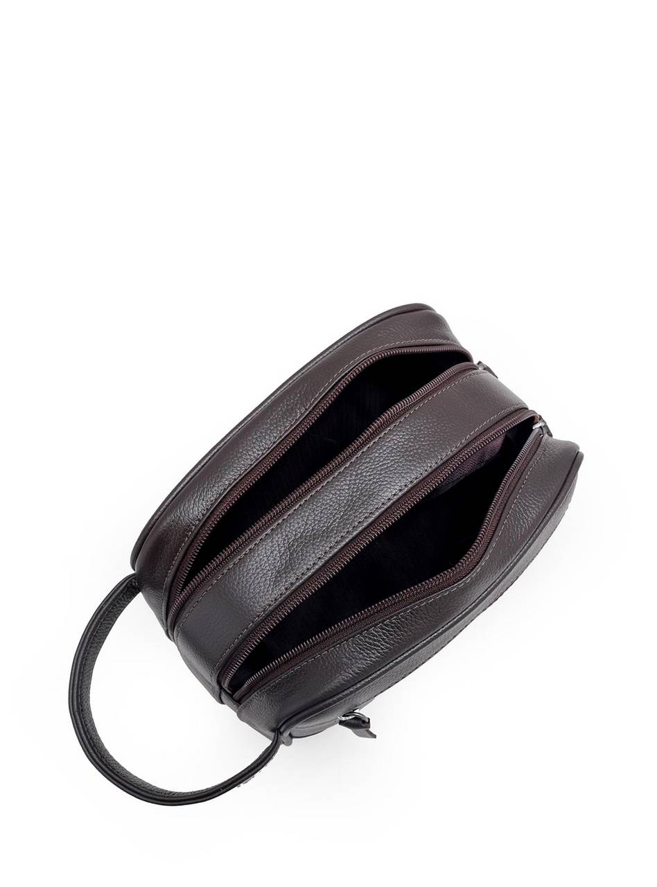 Necessaire Masculina Três Zíperes Cacau NSI-098 - CA