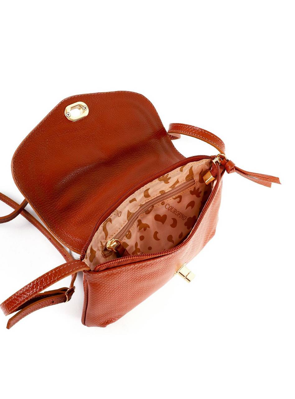 Bolsa Satchel Transversal com Fecho Giratório - Castor BSI-6356 - CS