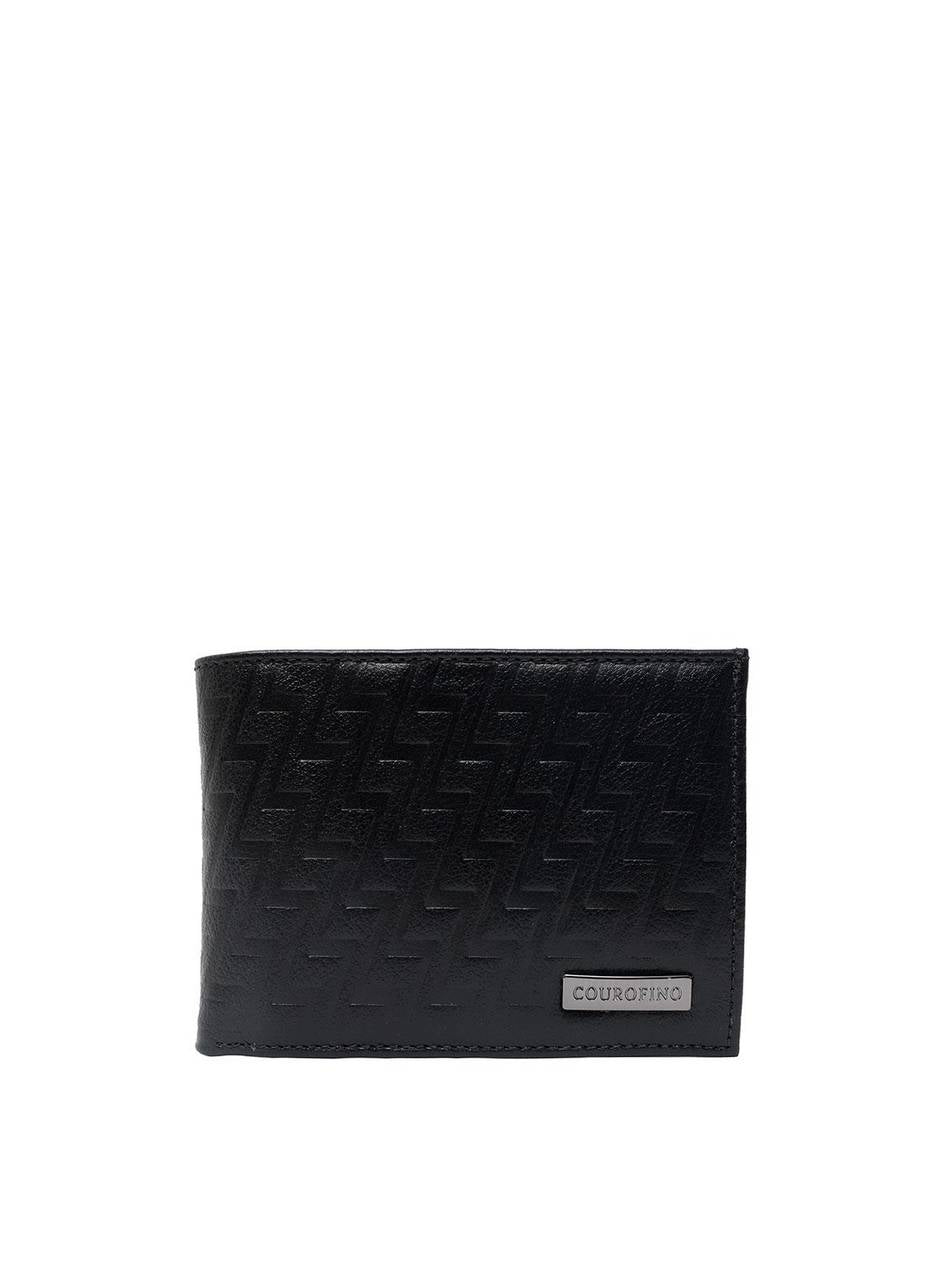 Carteira Masculina Clássica Porta Cartão Preta CAI-551 - PR