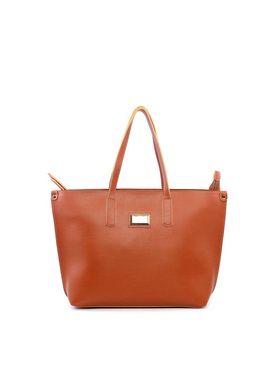Bolsa Shopper com Detalhes Laterais - Castor BSI-6139 - CS