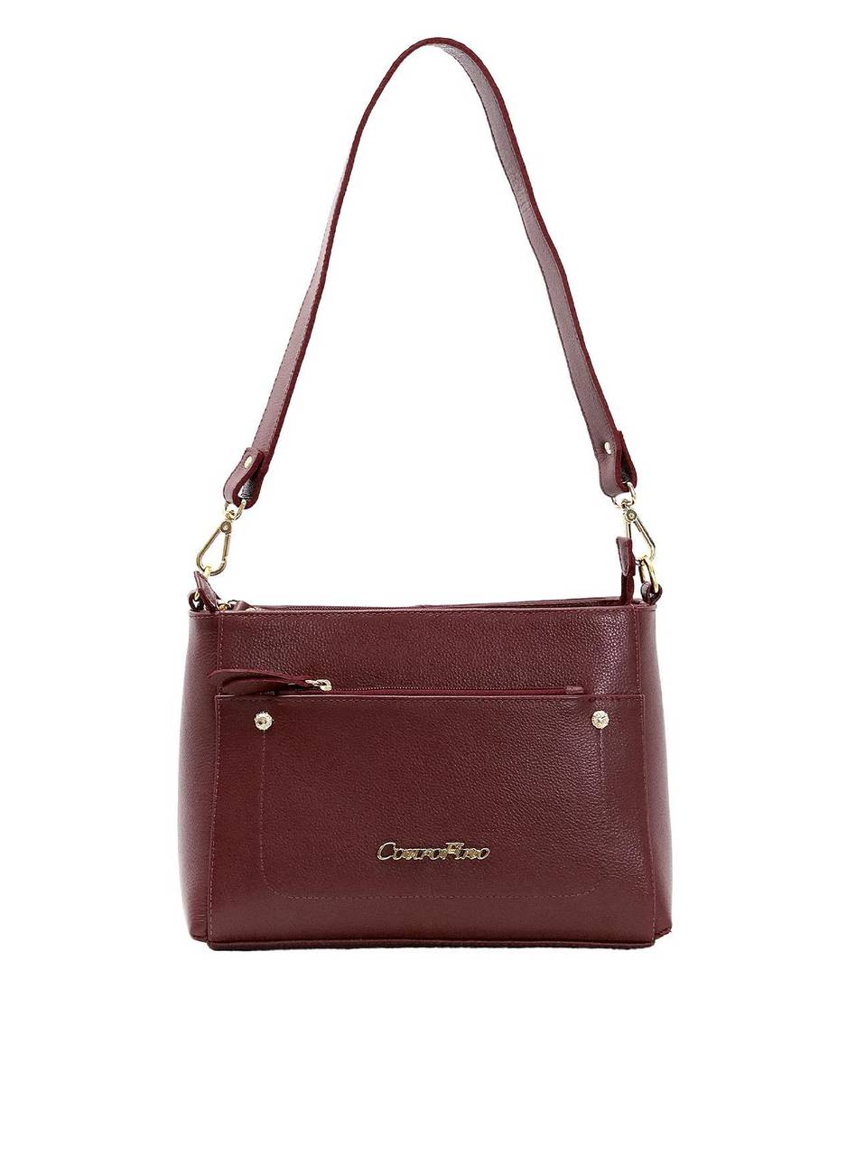 Bolsa Tote Média Tiracolo Removível Cacau BSI-5689 - CA