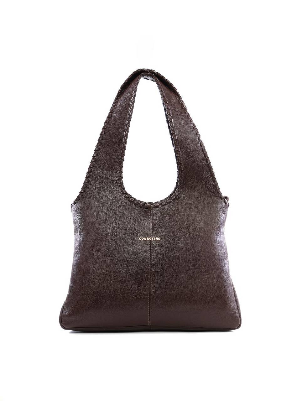 Bolsa Hobo Estilo Whipstitch - Cacau BSI-6406 - CA