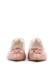 Sapatilha Bico Fino Enfeite Flor - Nude SDI-12054 - NU