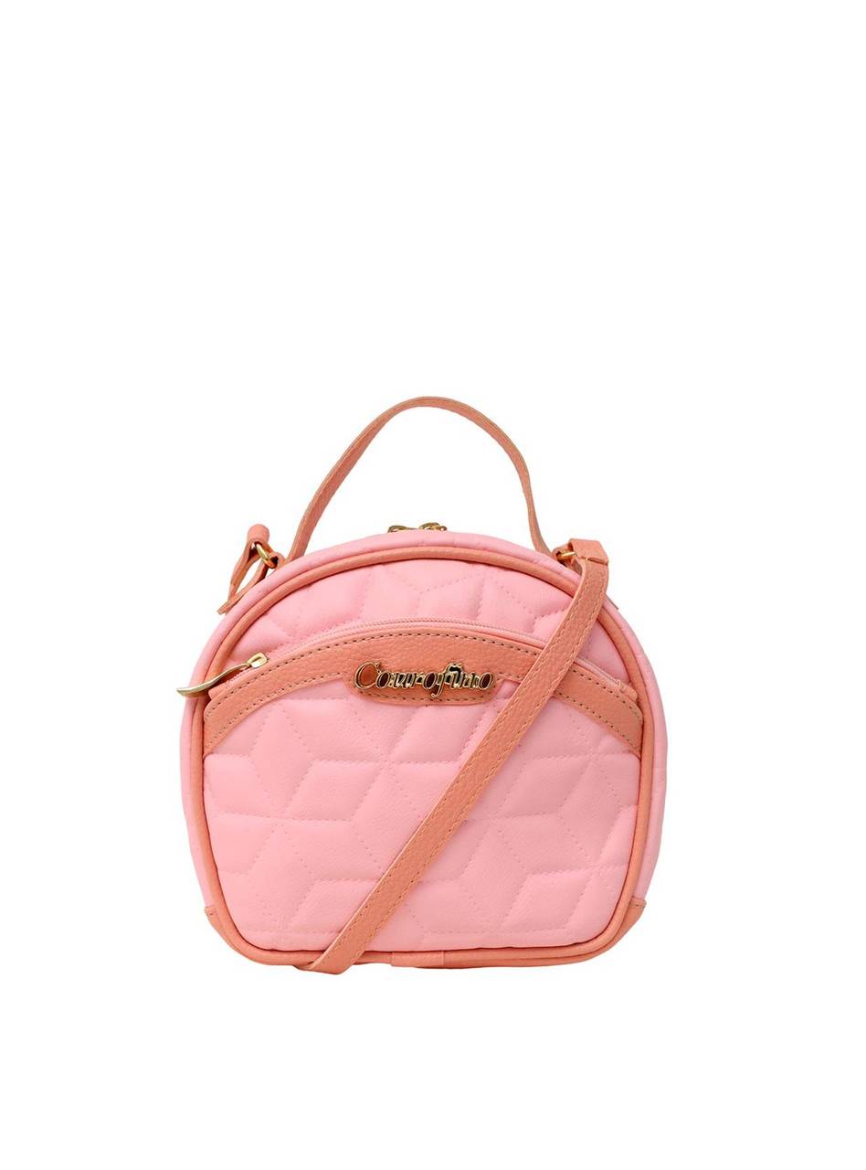 Bolsa Cantil Redonda Alça Rosa BSI-5521 - RS