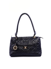 Bolsa Satchel Tiracolo em Matelasse - Preta BSI-6056 - PR
