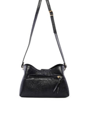 Bolsa Tote Pequena com Cordão - Preta BSI-6469 - PR