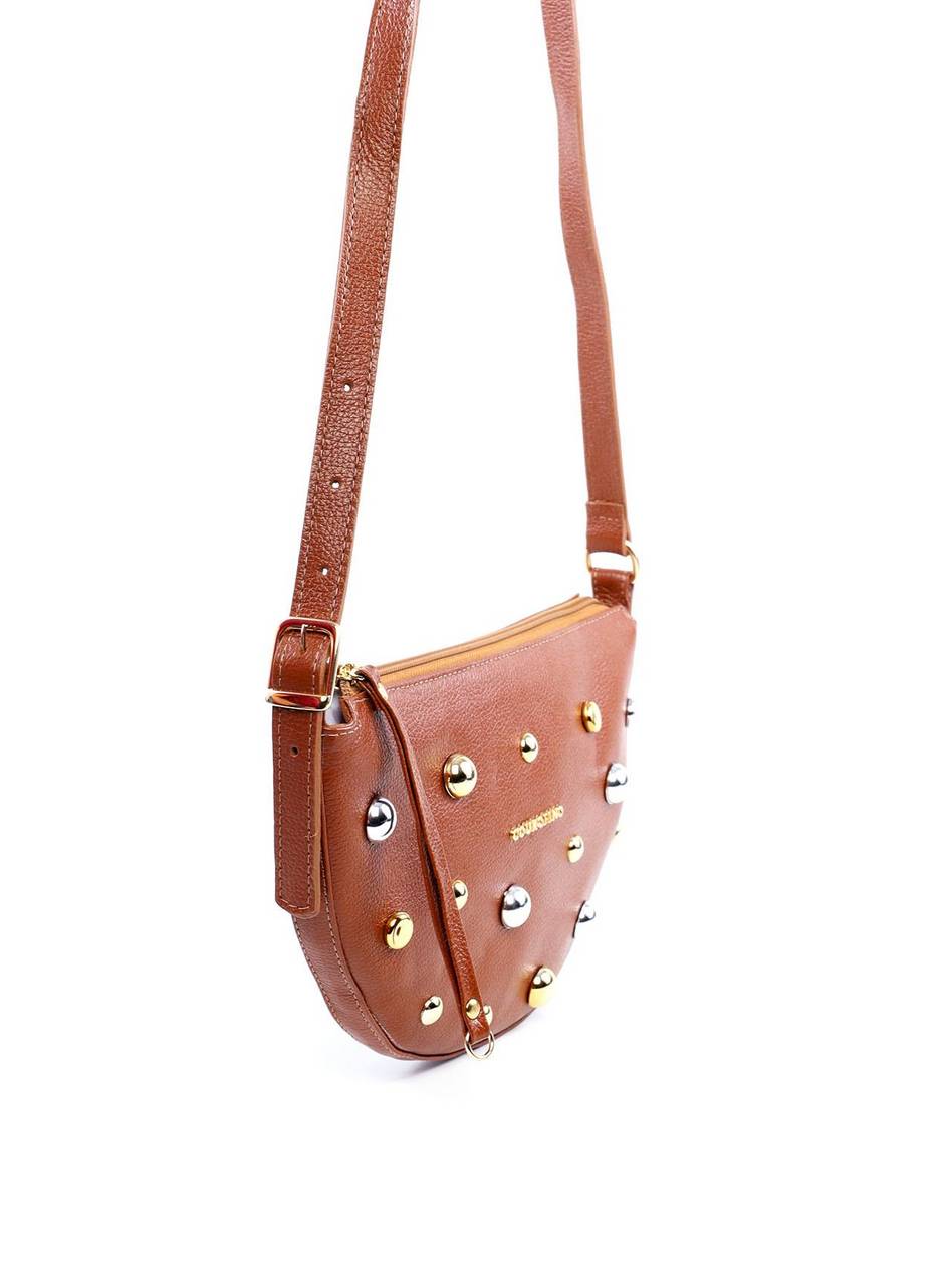 Bolsa Hobo Meia Lua com Esferas - Castor BSI-6107 - CS