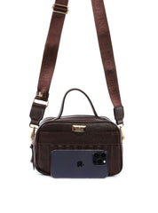 Bolsa Baú Transversal com Matelassê Frontal BSI-6534 - CA