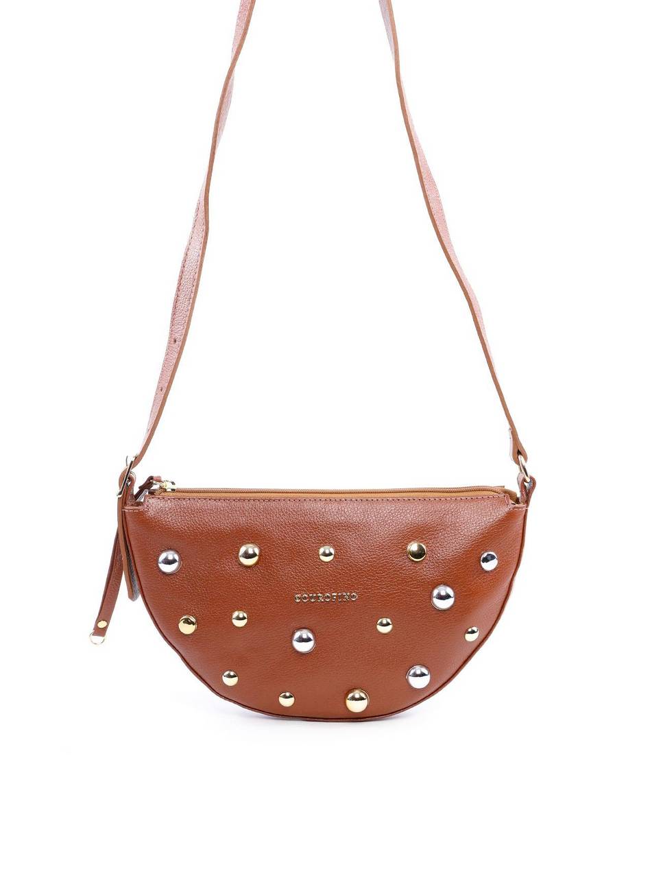 Bolsa Hobo Meia Lua com Esferas - Castor BSI-6107 - CS