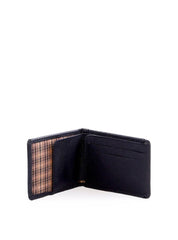 Carteira Masculina Slim com Porta-Documentos Externo - Preta CAI-1020 - PR