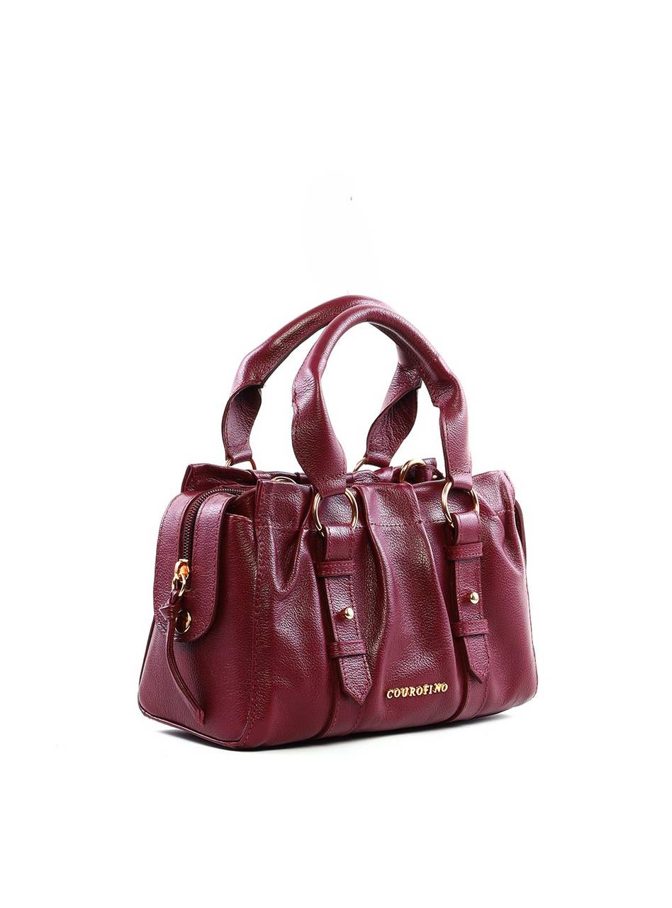 Bolsa Tote Drapeada - Vinho BSI-6391 - VI