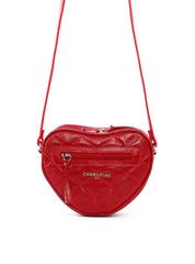 Bolsa Tote Coração Matelasse - Vermelha BSI-6392 - VE