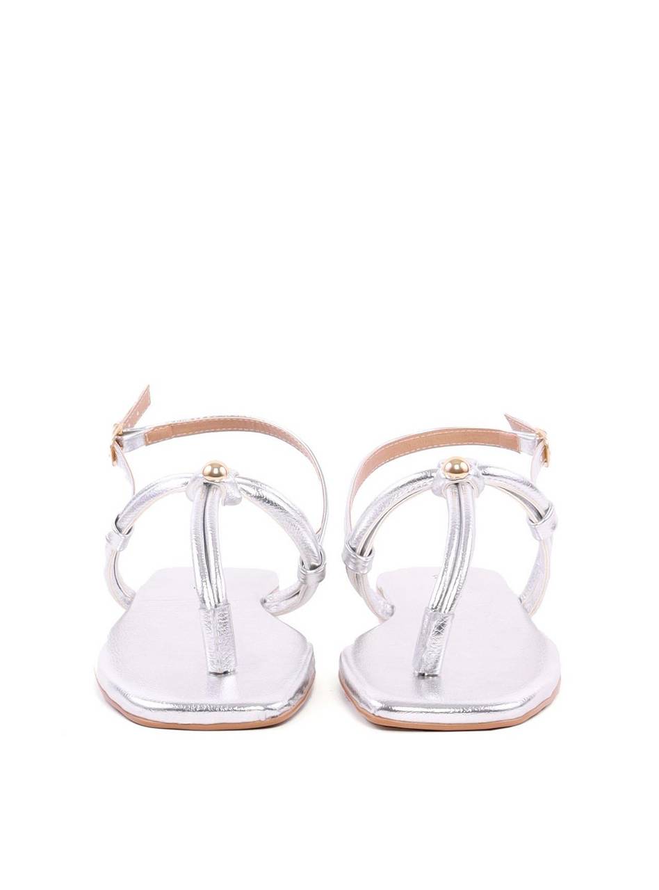 Rasteira de Dedo com Esfera - Prata SDI-11964 - PT