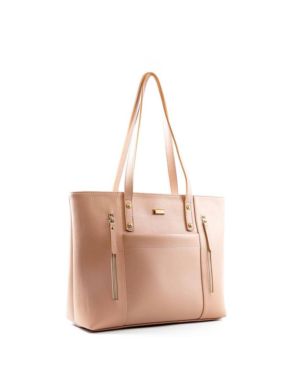 Bolsa Shopper Grande com Três Bolsos Frontais BSI-6495 - NU