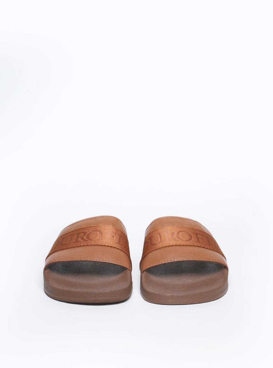 Sandália Masculina Chinelão Couro Rosto Largo Castor SDI-11272 - CS