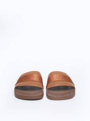 Sandália Masculina Chinelão Couro Rosto Largo Castor SDI-11272 - CS