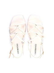 Rasteira Tiras Boleadas Entrelaçadas - Fenno SDI-11990 - FE