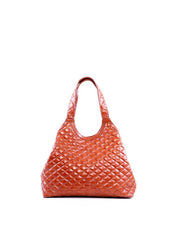 Bolsa Fernanda Hobo Matelassê - Castor BSI-6308 - CS