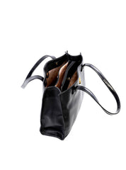 Bolsa Shopper Quadrada Três Divisórias - Preta BSI-6429 - PR