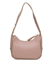 Bolsa Hobo de Ombro com Detalhes na Lateral - Nude BSI-5952 - NU
