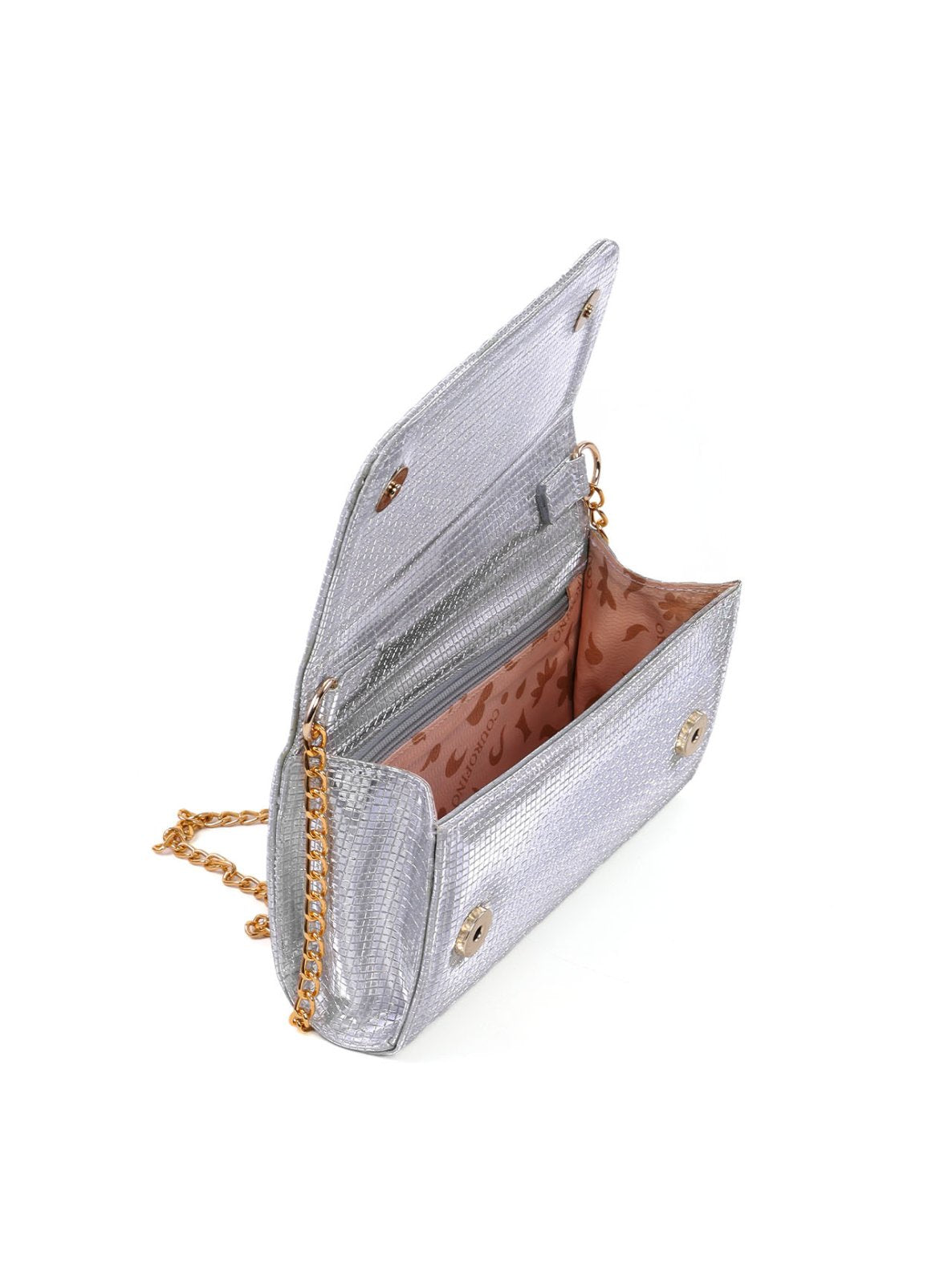 Bolsa Transversal Pequena com Alça Corrente BSI-6525 - PT