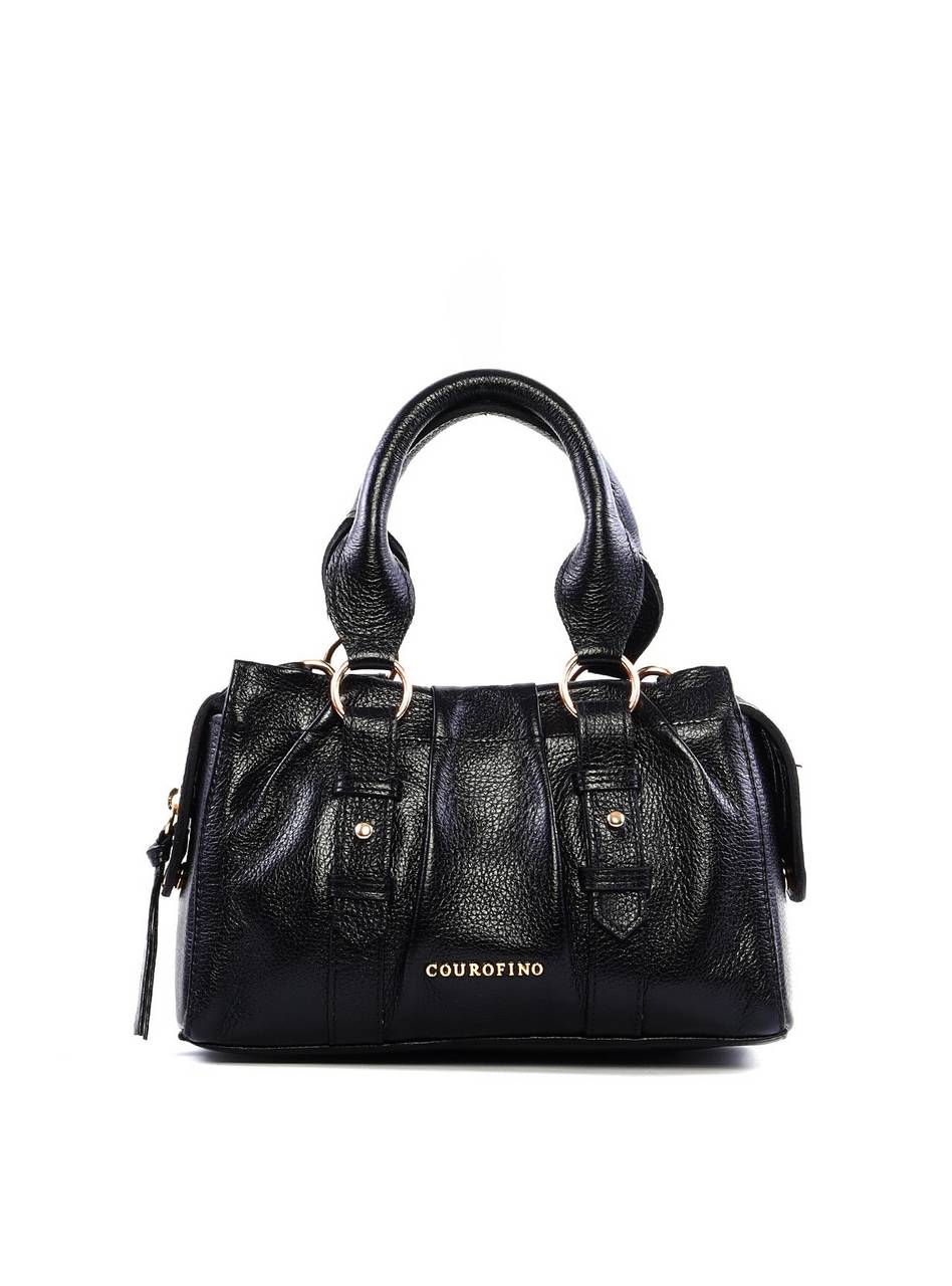 Bolsa Tote Drapeada - Preta BSI-6391 - PR