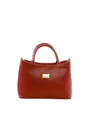 Bolsa Tote Quadrada Média Alça Dupla - Cacau BSI-6278 - CA